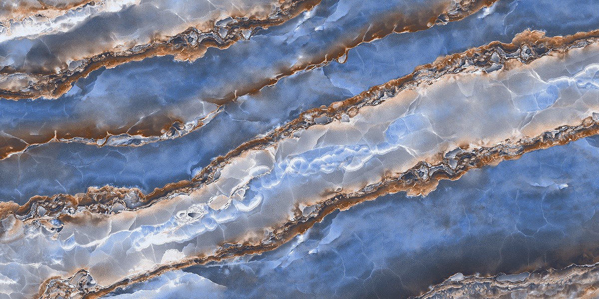 Cephe Seramiği 60X120 ONYX SKY BLUE SUGAR EFFECT 
